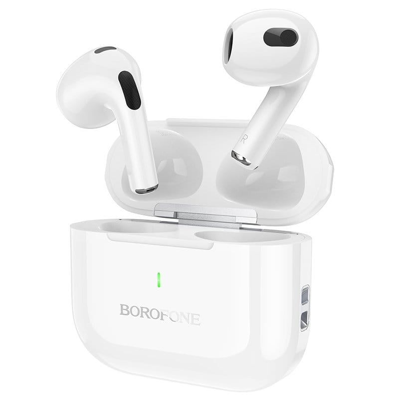 Borofone BW58 TWS True Wireless Headset Bluetooth Headphones With Microphone Touch Control Earbuds Sports Headset Air Pods - Universal Compatibility Borofone BW58 TWS True Wireless Headset Bluetooth Headphones With Microphone Touch Control Earbuds Sports Headset Air Pods - Universal Compatibility